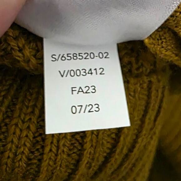 Athleta En Route Full Zip Sweater Thermolite Cardigan Jacket Palo Verde Wool - Picture 8 of 11